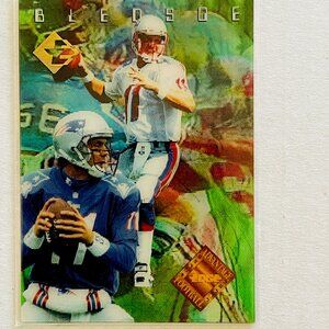 DREW BLEDSOE *** 1996 EDGE TRADING CARD. Mint.